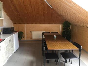 Фото номера Апартаменты с 2 спальнями Хостелы Airovita kambariai nakvynei г. Кретинга 4