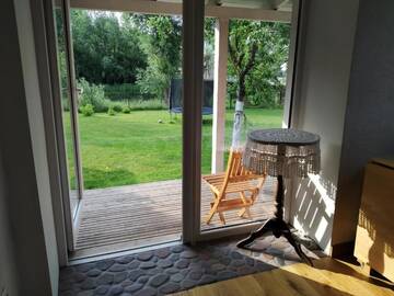 Фото номера Роскошный трехместный номер Лоджи 9 min from Palanga! Cosy River Side Studio with sauna г. Кретинга 8